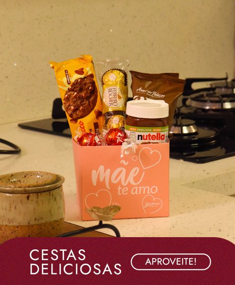 Cestas para o Dia das Mães