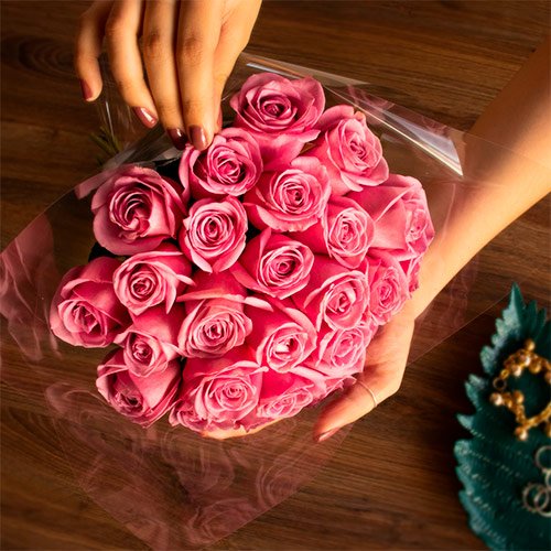 Flores Rosa Presente