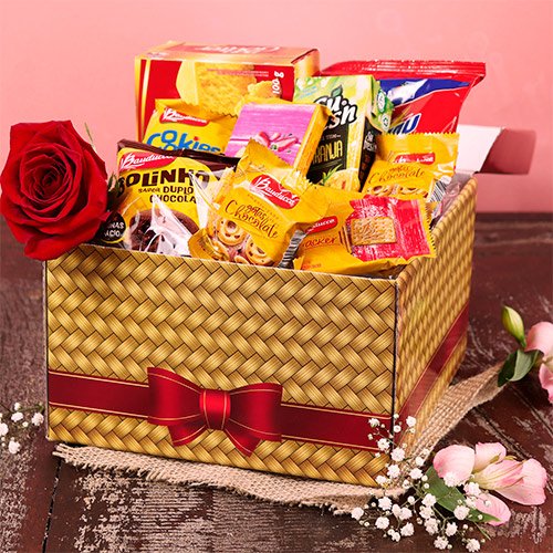 Cesta de chocolate com Frete Grátis na Semana do Cliente
