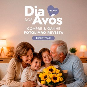 Presentes para o Dia dos Avós
