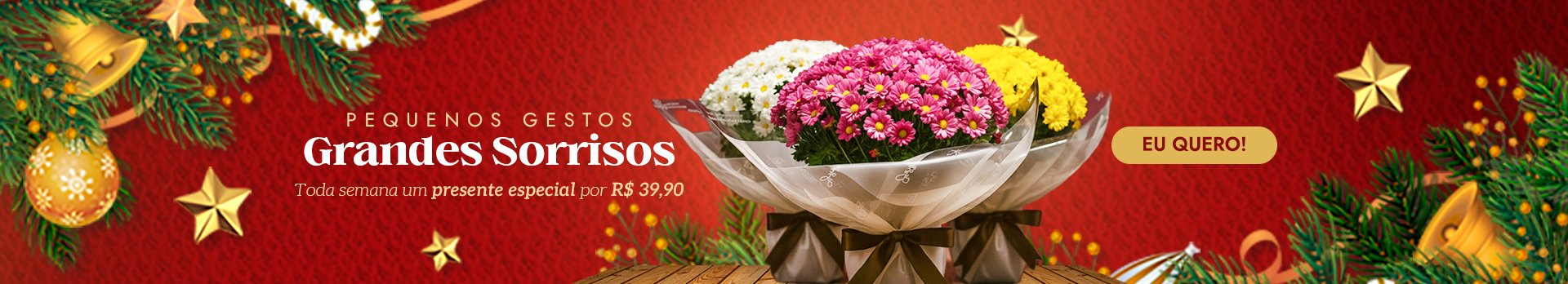 Margaridinhas R$ 39,90 - Super