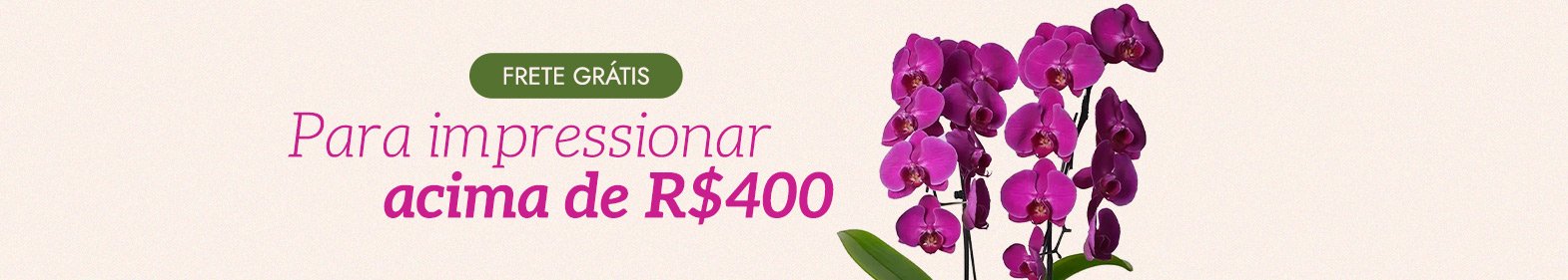 Presentes acima de R$ 400