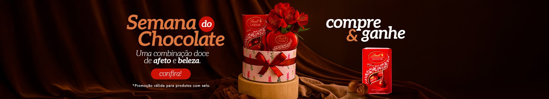 Semana do chocolate compre e ganhe Lindt - Super