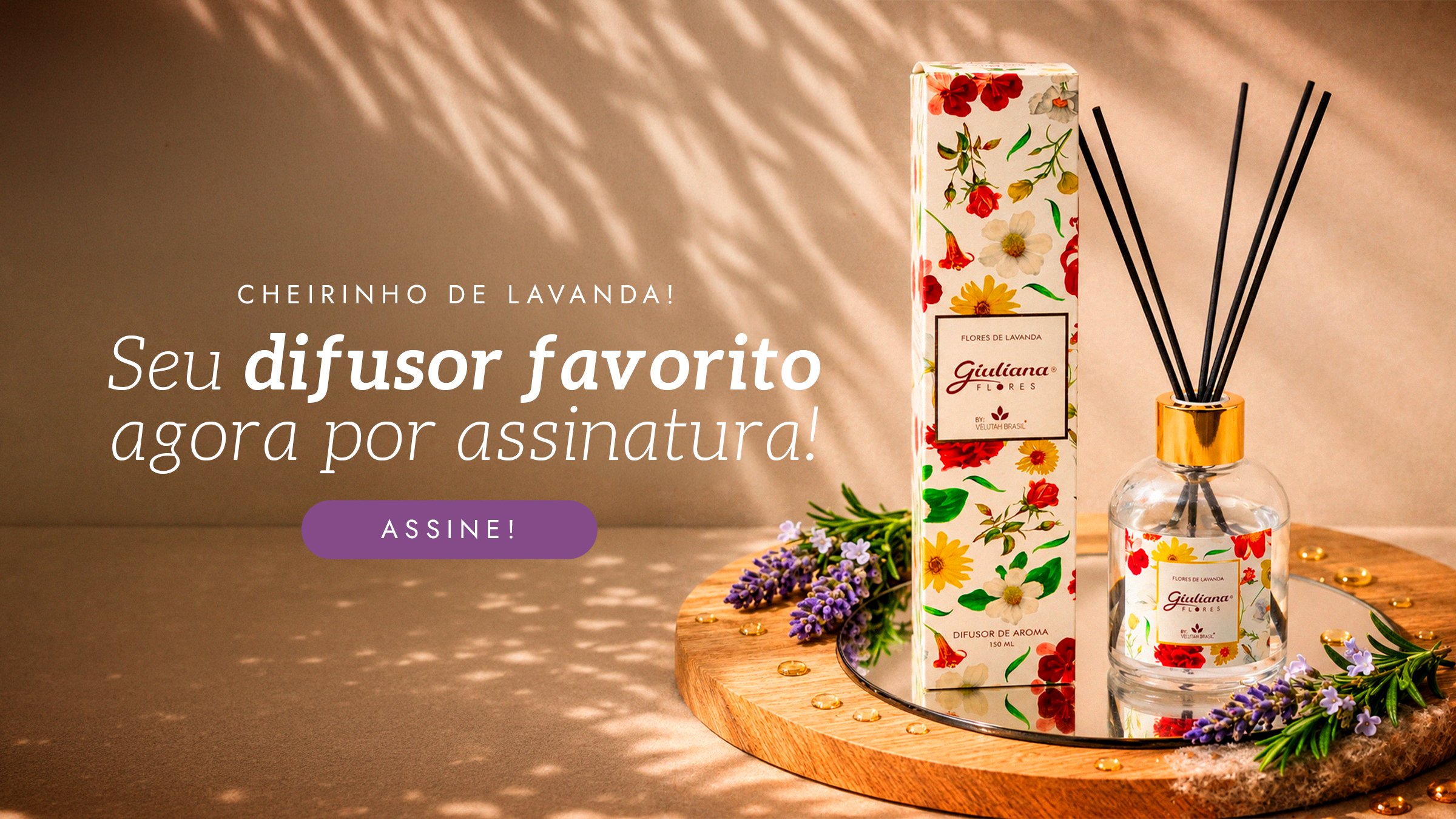Assinatura de Aromas - Difusor 