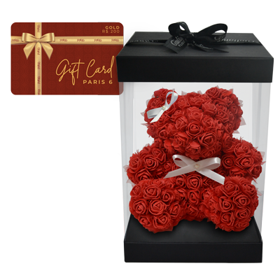 Gift card com teddy flowers Giuliana Flores