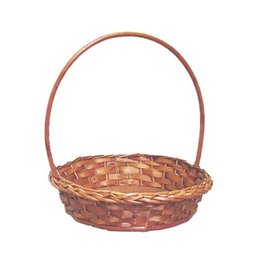 Imagem de Cesta de Vime com Alça Fundo vime 25x25