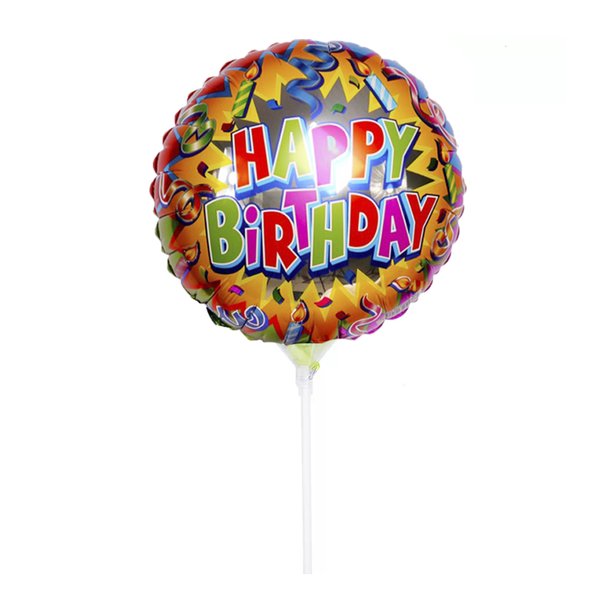 Balão Redondo Happy Birthday