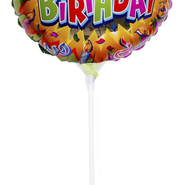Balão Redondo Happy Birthday