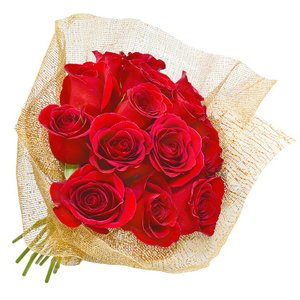 Imagem de Buquê Fascínio de Rosas Colombianas Vermelhas