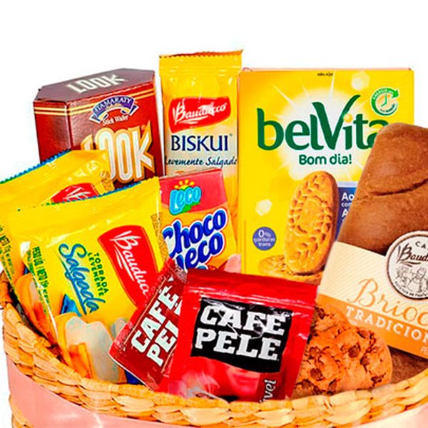 Cesta de Café da Manhã Começar Bem o Dia