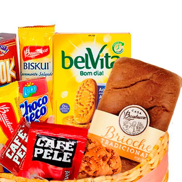 Cesta de Café da Manhã Começar Bem o Dia