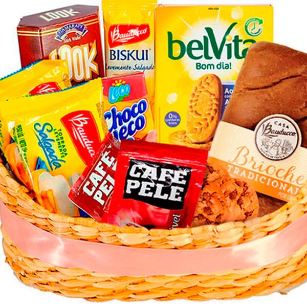 Cesta de Café da Manhã Começar Bem o Dia