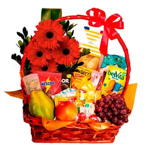 Imagem de Cesta de Café da Manhã Luxo Amanhecer