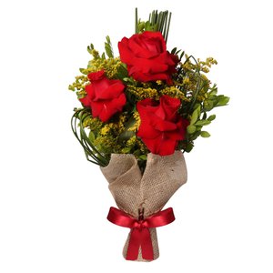 Imagem de Arranjo 3 Lindas Rosas Vermelhas