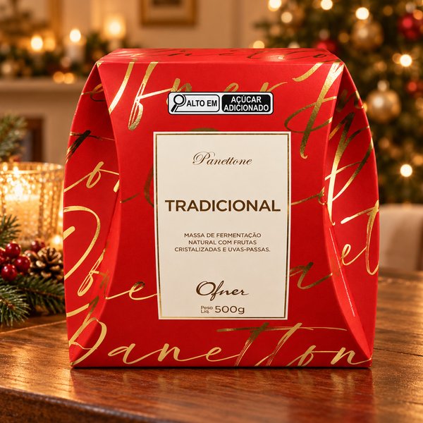 Panettone Tradicional de Frutas Ofner 500g