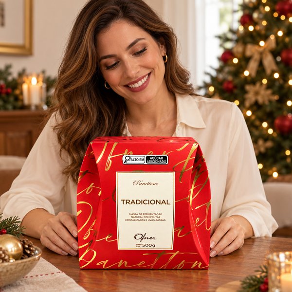 Panettone Tradicional de Frutas Ofner 500g