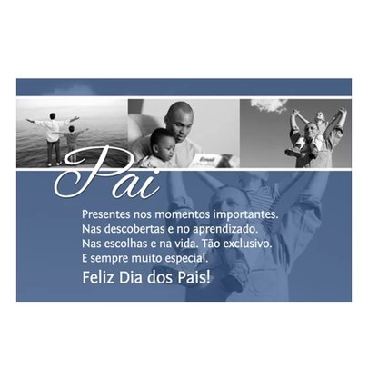 Cartão Pai Presente