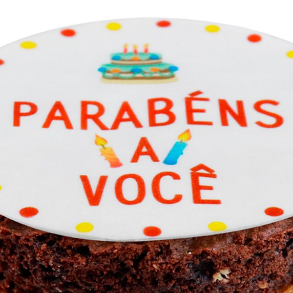 Bolo Parabéns a Você