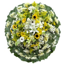 Imagem de Coroa de Flores Luxo Grande 5 GF02