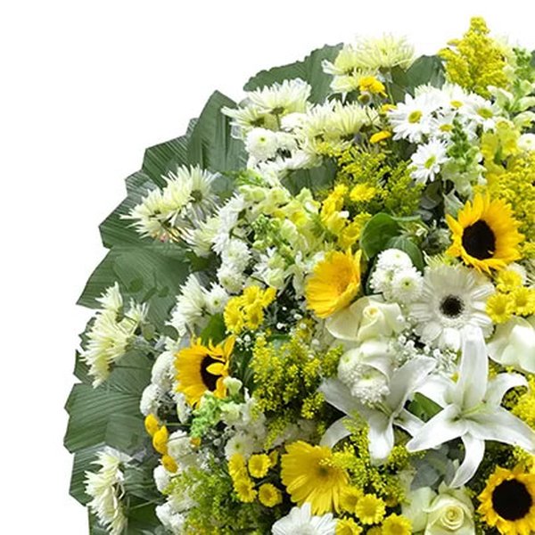 Coroa de Flores Luxo Pequena 5 GF02