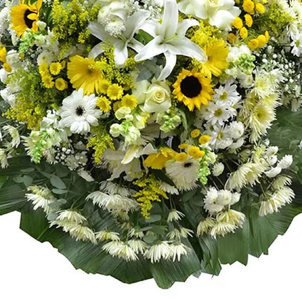 Coroa de Flores Luxo Pequena 5 GF02