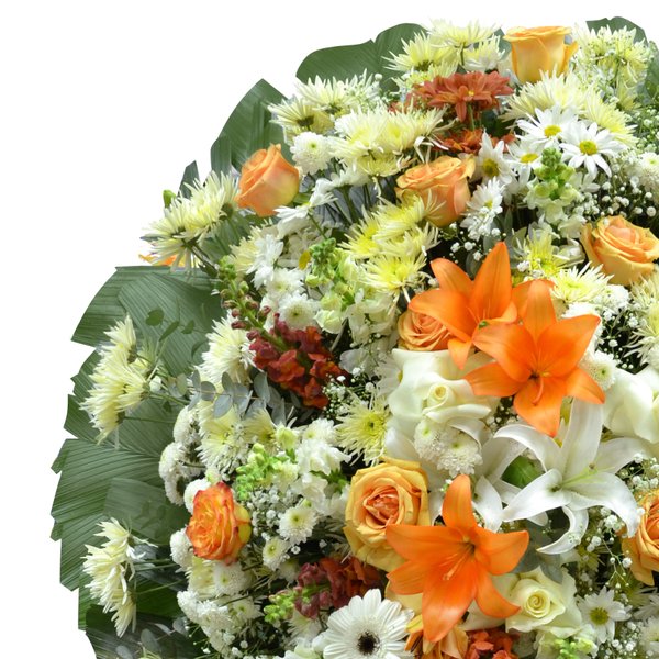 Coroa de Flores Standard Luxo Pequena 2 GF03
