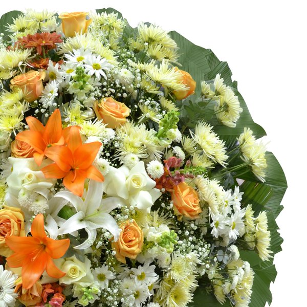 Coroa de Flores Standard Luxo Pequena 2 GF03