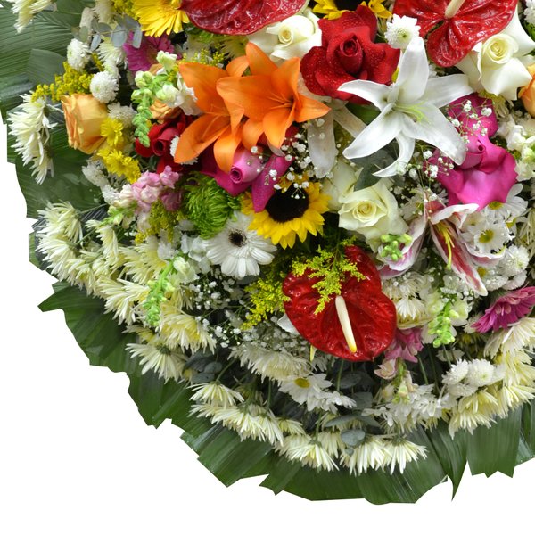 Coroa de Flores Super Premium Pequena 6 GF04