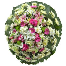 Imagem de Coroa de Flores do Campo Premium Média 3  GF01