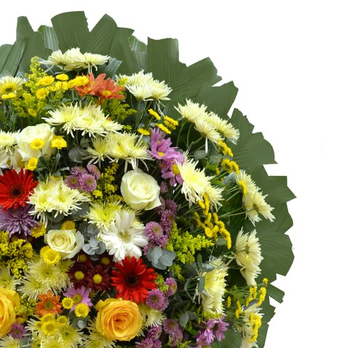 Coroa de Flores Nobres Luxo Grande 9 GF05
