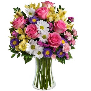 Imagem de Luxuoso Mix de Flores do Campo no Vaso