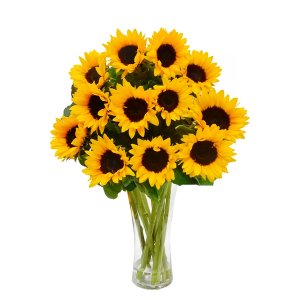 Imagem de Luxuosos Girassóis no Vaso