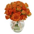 Brisa de Rosas Orange no Vaso