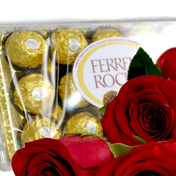 Rosas Vermelhas & Ferrero Rocher