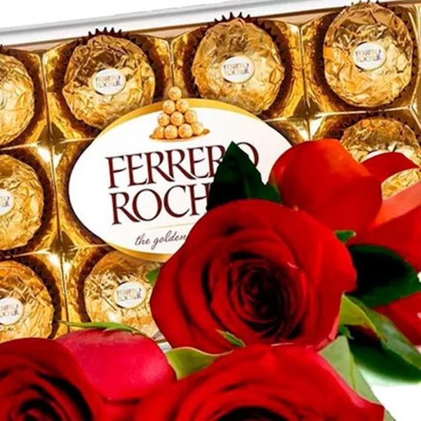 Rosas Vermelhas & Ferrero Rocher