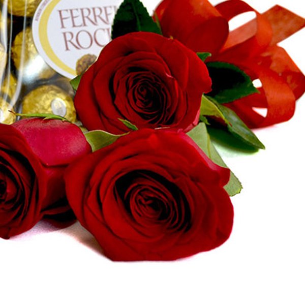 Rosas Vermelhas & Ferrero Rocher