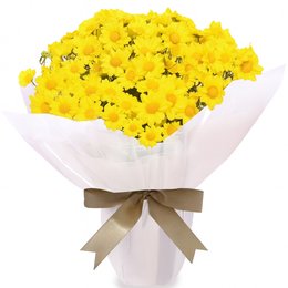 Imagem de Mini Vaso de Margaridinhas Amarelas