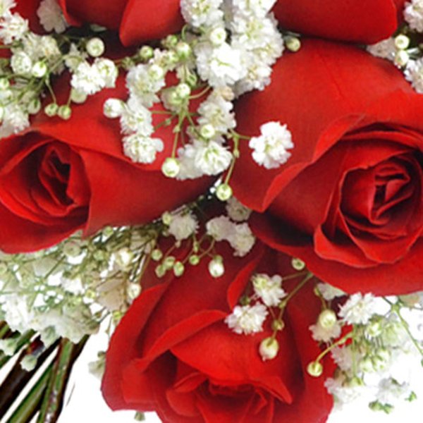 Mini Buquê Inspiração Vermelho 12 Rosas