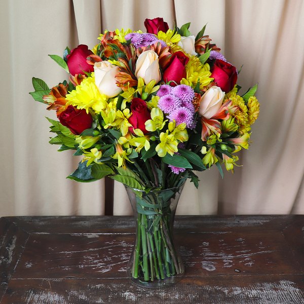 Luxuoso Mix de Flores Silvestres