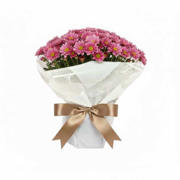 Mini Vaso de Margaridinhas Lilás