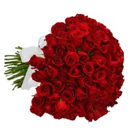 Imagem de Buquê de 100 Rosas Vermelhas