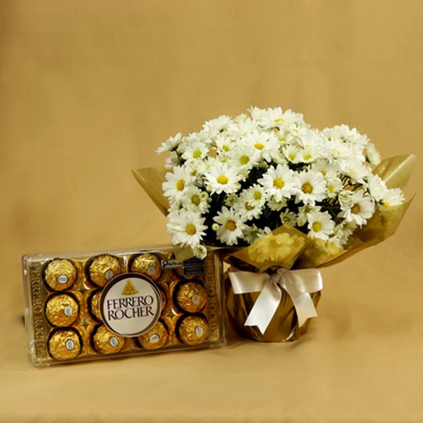 Margaridinhas e Ferrero Rocher