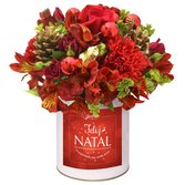 Arranjo Vermelho Natal