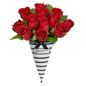 Imagem de Buquê Magnífico de Rosas Vermelhas