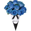 Buquê Magnífico de Rosas Azuis