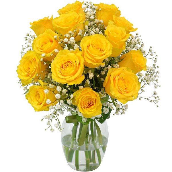 Elegância das Rosas Amarelas