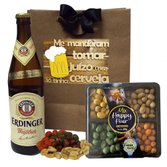 Kit de Cerveja Erdinger Weissbier e Petiscos