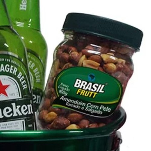 Balde de Cerveja Heineken e Amendoim