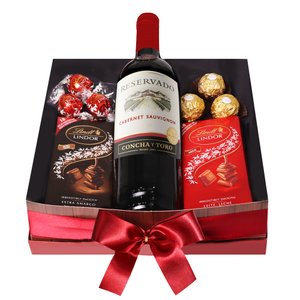 Imagem de Kit de Vinho e Chocolate Especial