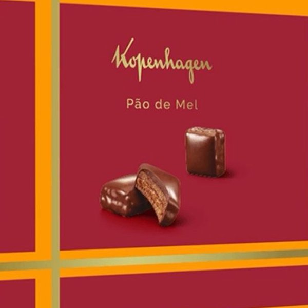 Pão de Mel Recheado Kopenhagen 240g